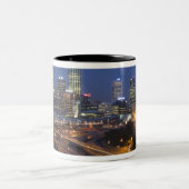 Perth, Australië. Uitzicht van het centrum van Per Tweekleurige Koffiemok (Center)