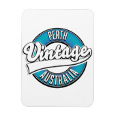 Perth Australië vintage logo Magneet (Verticaal)