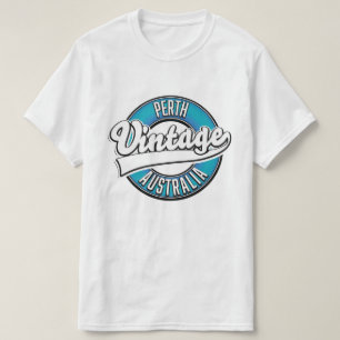 Perth Australië vintage logo T-shirt