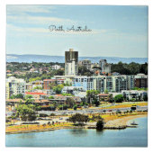 Perth, Australisch panoramisch uitzicht Tegeltje (Voorkant)