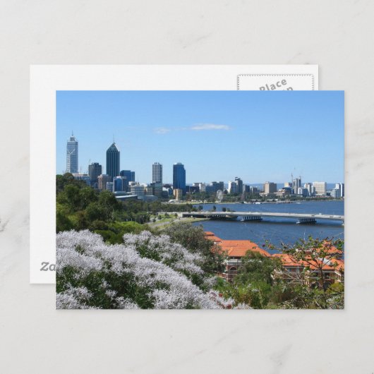 Perth Briefkaart (Voorkant / Achterkant)