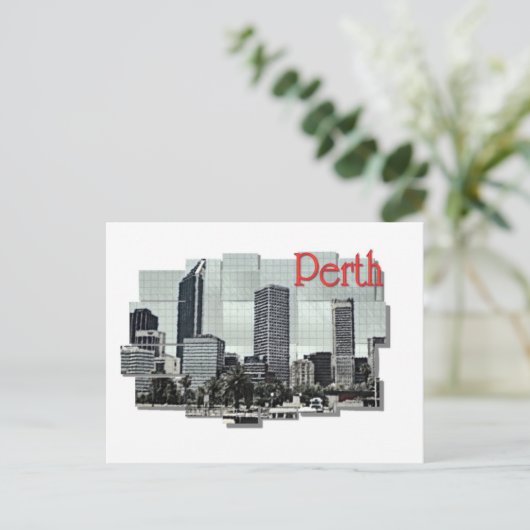 Perth Briefkaart (Staand voorkant)