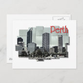 Perth Briefkaart (Voorkant / Achterkant)