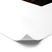 Perth CBD bij nacht Poster (Hoek)