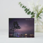 Perth City Lights Briefkaart (Staand voorkant)