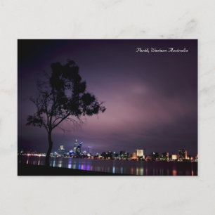 Perth City Lights Briefkaart