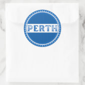 Perth City Pride Embleem – Schotse identiteit Ronde Sticker (Tas)