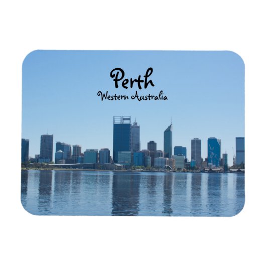 Perth City Skyline at Daytime Magneet (Horizontaal)