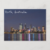 Perth city skyline briefkaart (Voorkant)