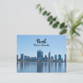 Perth City Skyline op overdag Briefkaart (Staand voorkant)