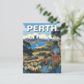 Perth King's Park Travel Briefkaart (Staand voorkant)