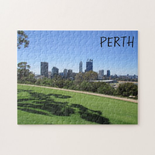 perth park uitzicht legpuzzel (Horizontaal)