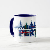 Perth Schotland Tartan Mok Schots  (Voorkant links)