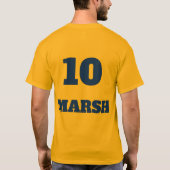 Perth Scorchers New Jersey Tshirt  (Achterkant)