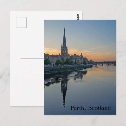 Perth, Scotland Church Briefkaart (Voorkant / Achterkant)