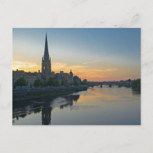 Perth Scotland Sunset Briefkaart