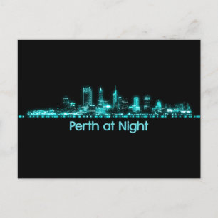 Perth Skyline Briefkaart