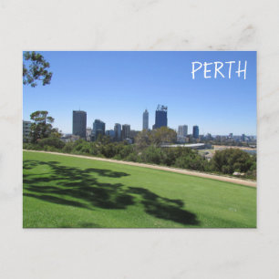 perth skyline park briefkaart