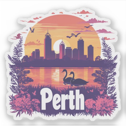 Perth Sticker (Voorkant)