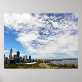 Perth Sunday in August Print (Voorkant)