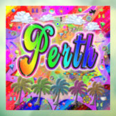 Perth Vista Express Ruitsticker Raamsticker (Vel 3)