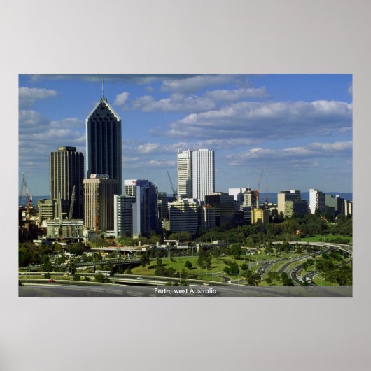 Perth, West Australië Poster (Voorkant)