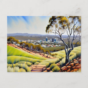 Perth Western Australia Hills Feestdagenkaart