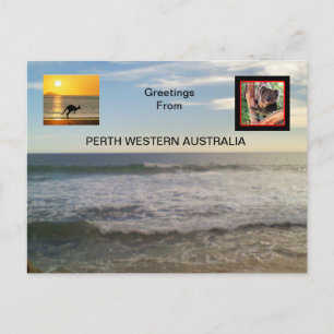 Perth Western Australië Briefkaart