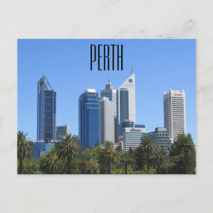 perth western australië briefkaart