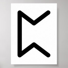 PERTHRO Noordse Rune (Lot, Mysterie) | Elder Futha Poster