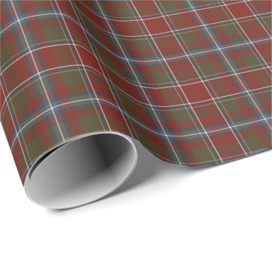 Perthshire Scotland Verweerde Tartan Cadeaupapier (Rol Hoek)