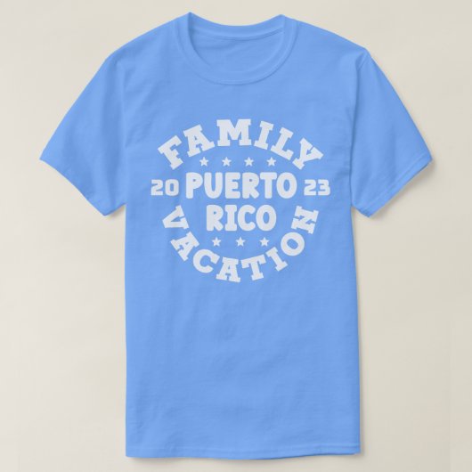 Perto Rico 2023 1 T-shirt (Design voorkant)