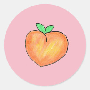 Pertsstickers Ronde Sticker