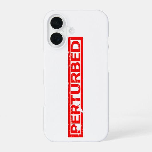 Perturbed Stamp iPhone 16 Hoesje (Achterkant)