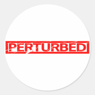 Perturbed Stamp Ronde Sticker
