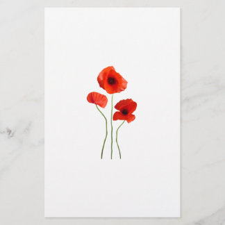 pertussis-poppy briefpapier
