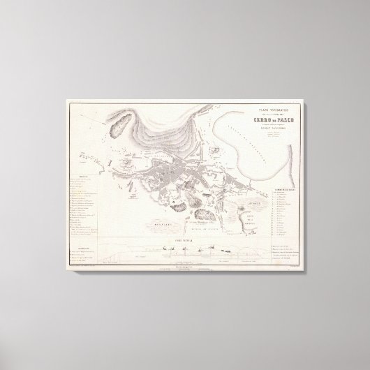 Peru 11 canvas afdruk (Voorkant)