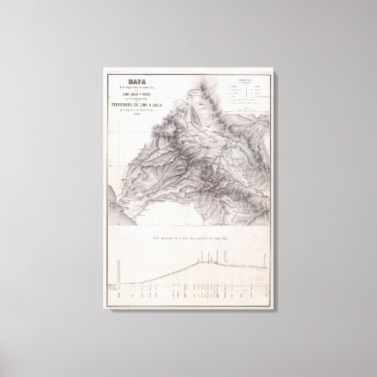 Peru 11 canvas afdruk (Voorkant)