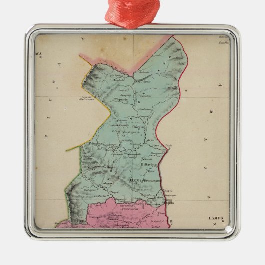 Peru 14 metalen ornament (Voorkant)