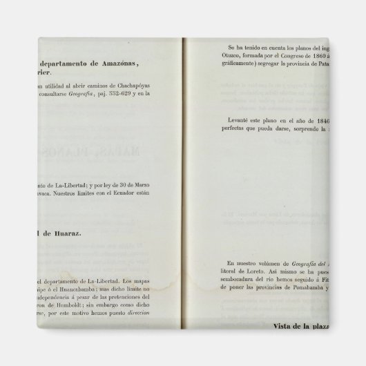 Peru 15 magneet (Voorkant)