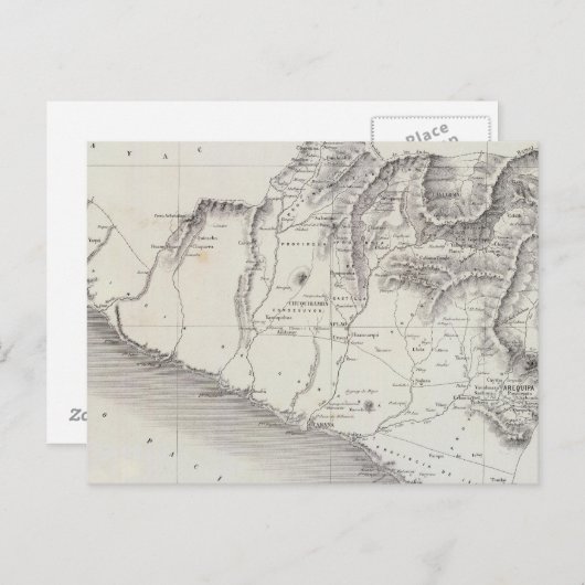 Peru 16 briefkaart (Voorkant / Achterkant)