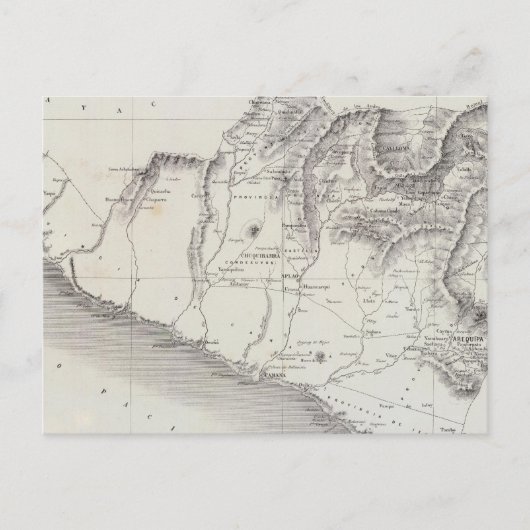 Peru 16 briefkaart (Voorkant)