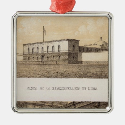 Peru 18 metalen ornament (Voorkant)