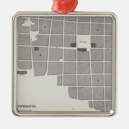 Peru 24 metalen ornament (Voorkant)