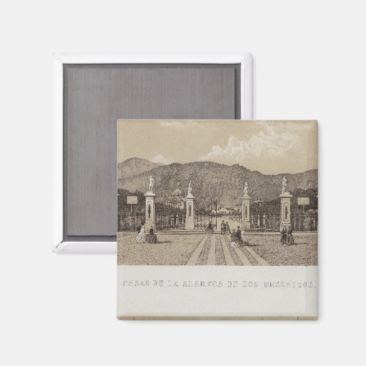 Peru 33 magneet (Voorkant / Achterkant)