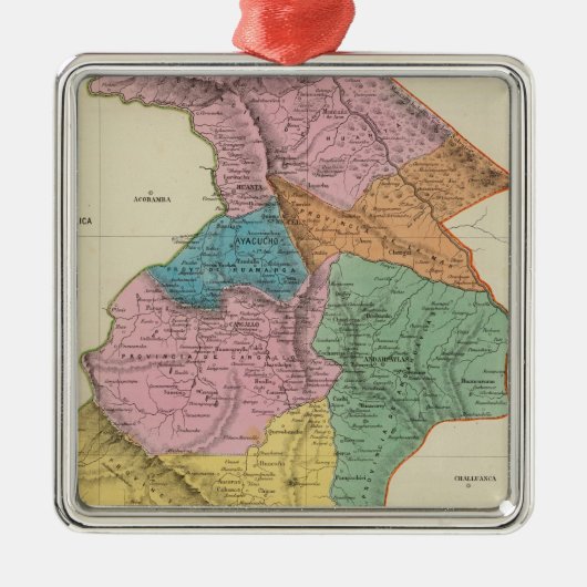 Peru 33 metalen ornament (Voorkant)