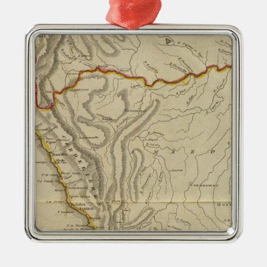 Peru 36 metalen ornament (Voorkant)