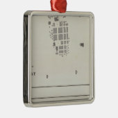 Peru 5 metalen ornament (Rechts)