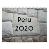 Peru - Agenda 2020 Kalender (Hoes)