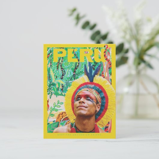 Peru Amazon Rainforest Briefkaart (Staand voorkant)